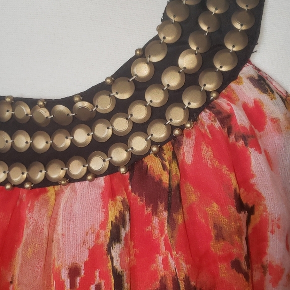 Mlle Gabrielle lined sleeveless dress size L - Picture 2 of 8